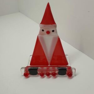 Segnaposto Babbo Natale tema natalizio