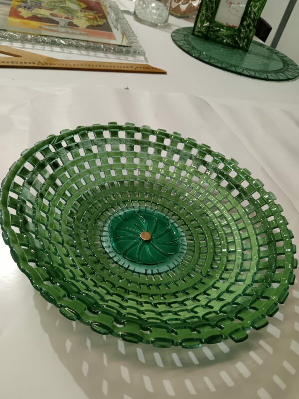 Centrotavola natalizio verde - immagine 2